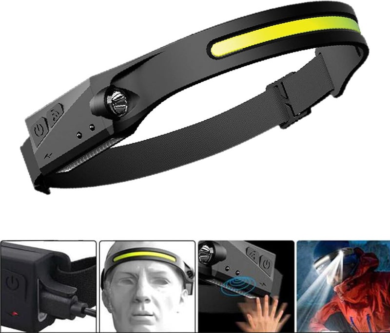 klarako LED Headlamp Rechargeable 3 Modes Waterproof Flashlights for Adults And Children - Image 4