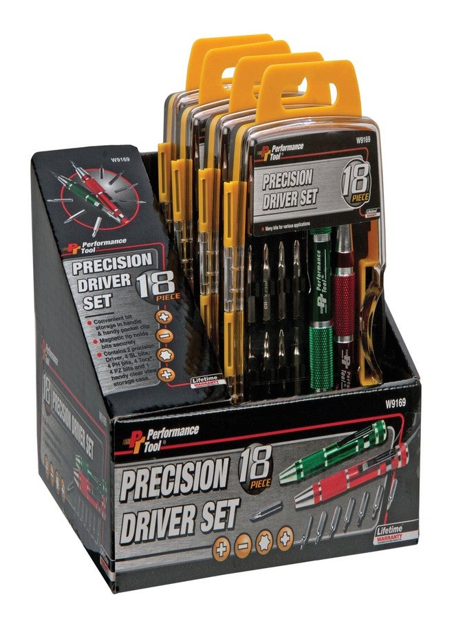 Performance Tool W9169 Precision Driver Set, 18-Piece (Sold as 1 set) - Image 3