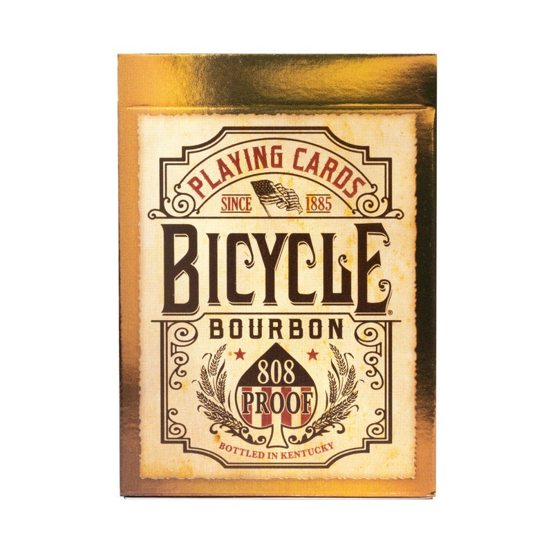 Bicycle Bourbon Playing Cards Brown' - Image 3