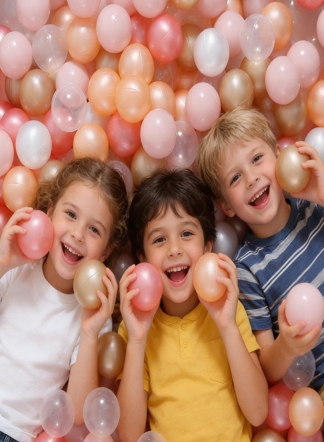 STARBOLO Ball Pit Balls - Pearl Rose Balls Toddlers Play Balls BPA&Phthalate Free Non-Toxic Crush Proof Soft Plastic Ball for Toddlers Kids Birthday Pool Tent Party. - Image 5
