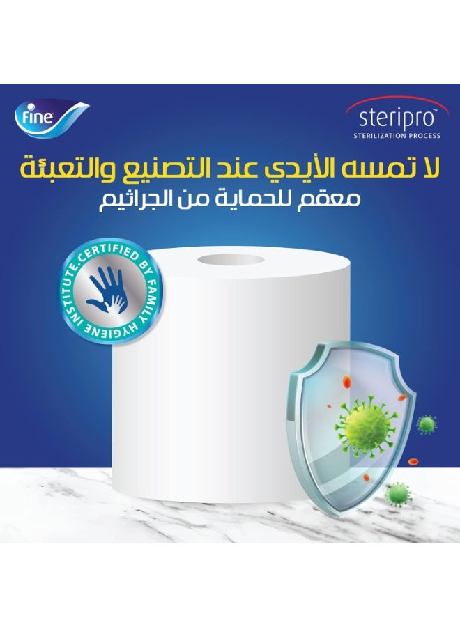 Fine Super Mega Roll Paper Towels: Extra Long, Highly Absorbent & Durable for Heavy-Duty Cleaning - Image 5