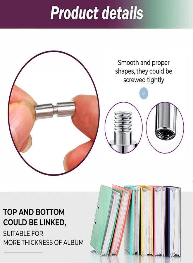 ALLOYGOLD 30pcs Stainless Steel Scrapbook Extension Posts - Image 5