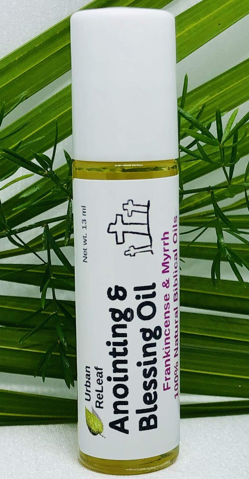 Urban ReLeaf Anointing and Blessing Oil Roll-On ! Smells Great! Frankincense, Myrrh, Holy Bible Oils, Olive, Grapeseed. Blessed, Comfort, Honor, Consecration, USA Made. - Image 4