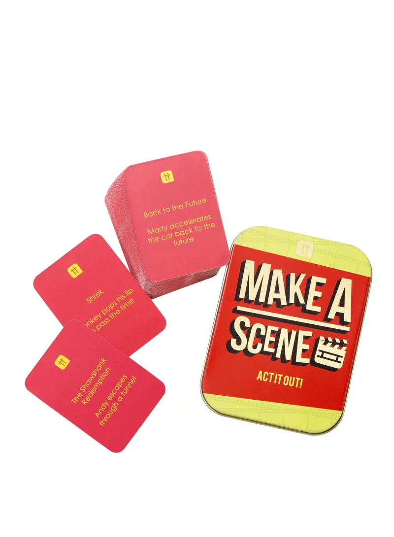 Talking Tables Make A Scene Tin Game