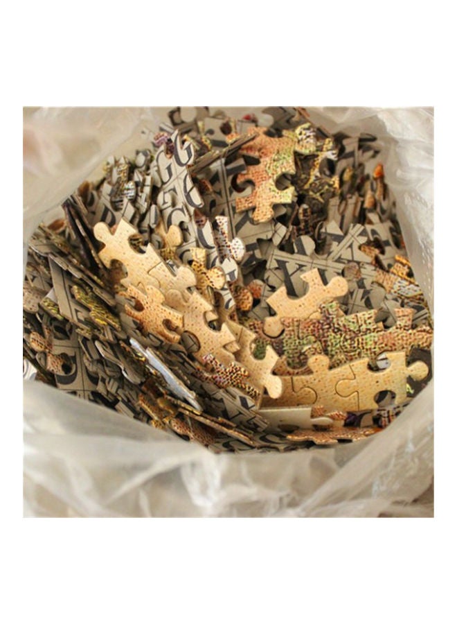 1000-Piece Villa Jigsaw Puzzle Game Set 39x26x5cm - Image 2