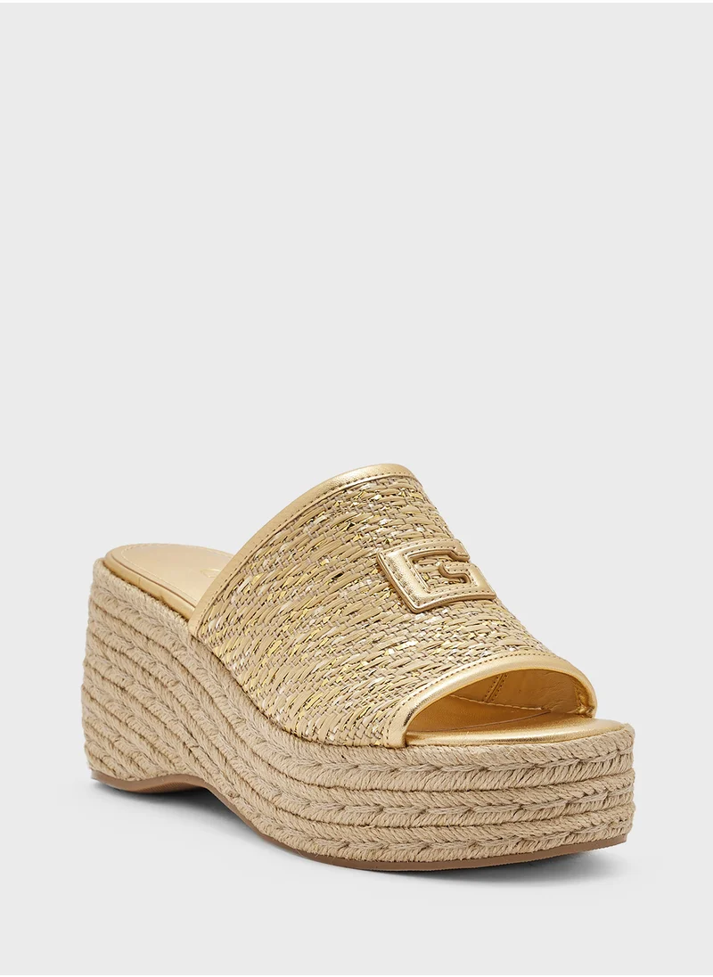 جس Zakki Wedges Sandals