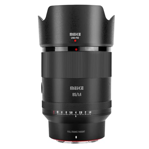 Meike 85mm F14 Auto Focus Large Aperture Full Frame STM Stepping Motor Medium Telephoto Prime Portrait Lens Compatible with Nikon Z Mount Cameras Z5 Z6 Z7 Z6II Z7II Z6III Z8 Z9 Z30 Z50 Z50II Zf - Image 1