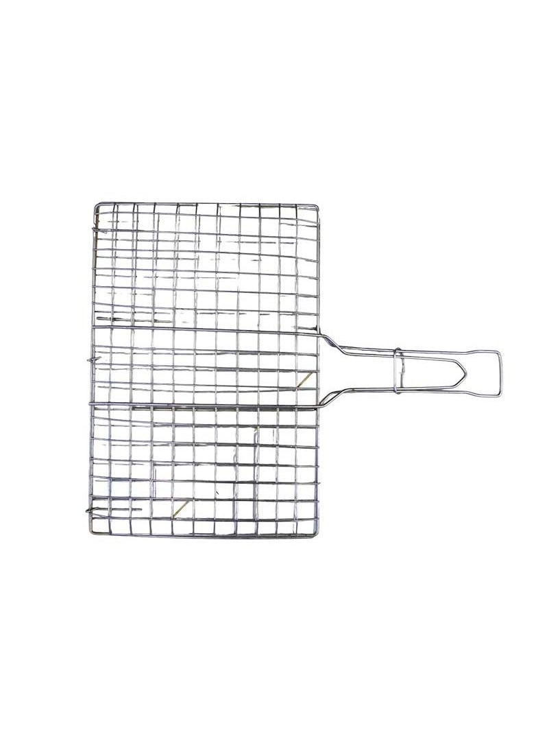Egypt Antiques - Complete grilling set consisting of stainless raised grill + skewers + net + fully handmade hobby - Image 1