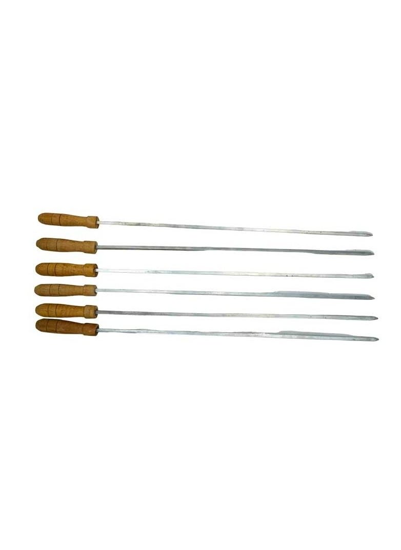 Egypt Antiques - Complete grilling set consisting of stainless raised grill + skewers + net + fully handmade hobby - Image 1