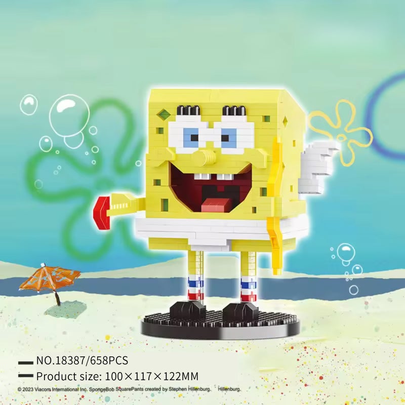 building blocks SpongeBob cartoon building blocks - Image 3