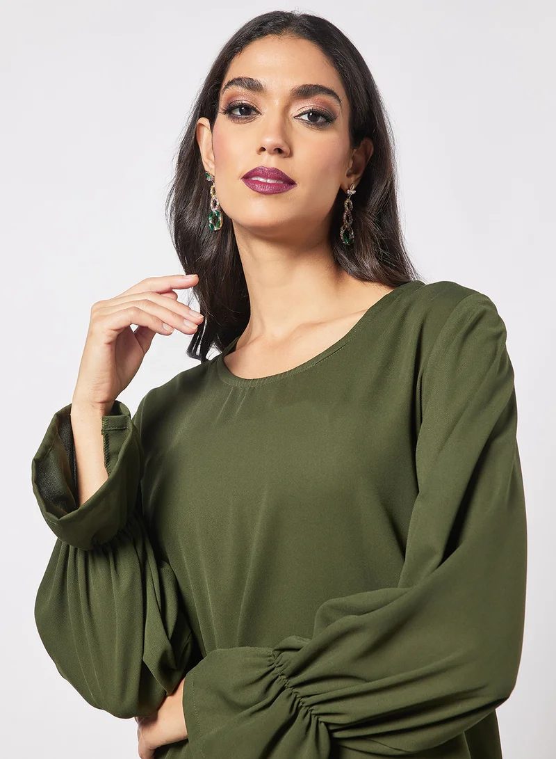 HANA & SARA Modest Set Of Top With Pants