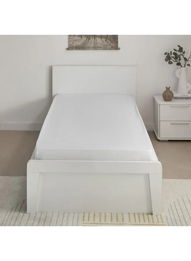 Home Box Essential Cotton Single Fitted Sheet 90 x 200 x 36 cm