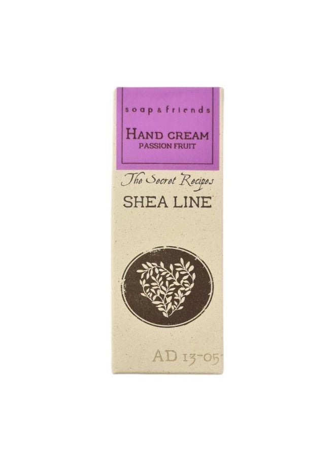Soap&Friends Soap&Friends Passionfruit Hand Cream 80ml – Tropical Moisturizer with 20% Organic Shea Butter – Natural, Cruelty-Free Hand Cream  - Image 2