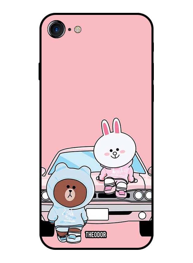 Theodor Protective Case Cover For Apple Iphone SE 2022 Kittey On Car - Image 1