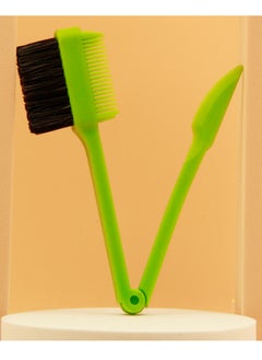 PRIME Foldable 3 in 1 Hair Edge Control Brush Comb Eyebrow Brush Double Sided Edge Brush for Hairstyling, Eyelash Combs and Eyebrow Brushes for Women Men Kids  - Image 4