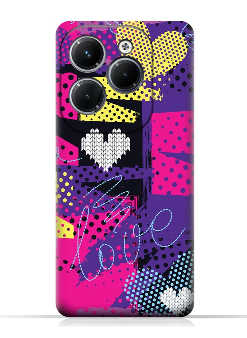 إيه إم سي ديزاين غطاء حماية بطبعة هاتف انفنيكس هوت 40 برو - Image 1