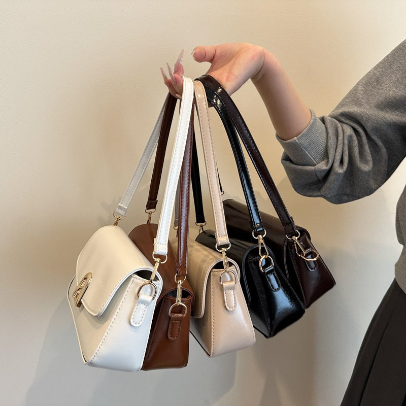 Unique And Luxurious New Small Square Bag, Trendy Versatile Shoulder Crossbody Handbag - Image 5