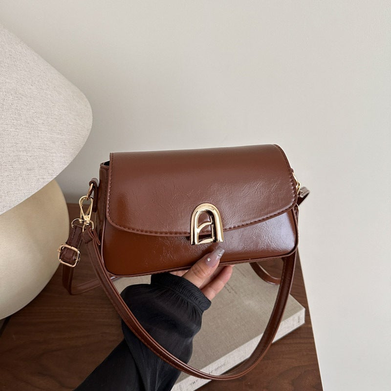 Unique And Luxurious New Small Square Bag, Trendy Versatile Shoulder Crossbody Handbag - Image 1