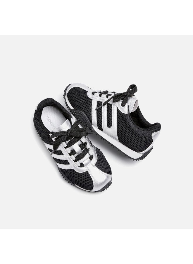 YEARCON Children's Shoes Boys Retro Sports Running Shoes 2026 Spring New Girls Comfortable Breathable Casual Shoes Single Shoes - Image 5