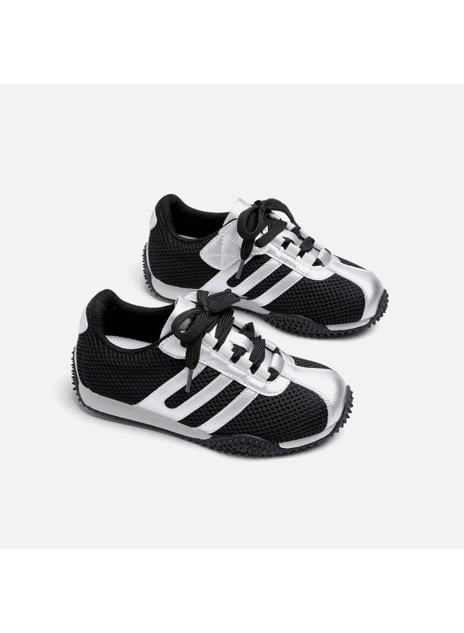 YEARCON Children's Shoes Boys Retro Sports Running Shoes 2026 Spring New Girls Comfortable Breathable Casual Shoes Single Shoes - Image 4
