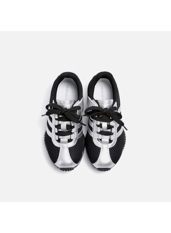 YEARCON Children's Shoes Boys Retro Sports Running Shoes 2026 Spring New Girls Comfortable Breathable Casual Shoes Single Shoes - Image 3