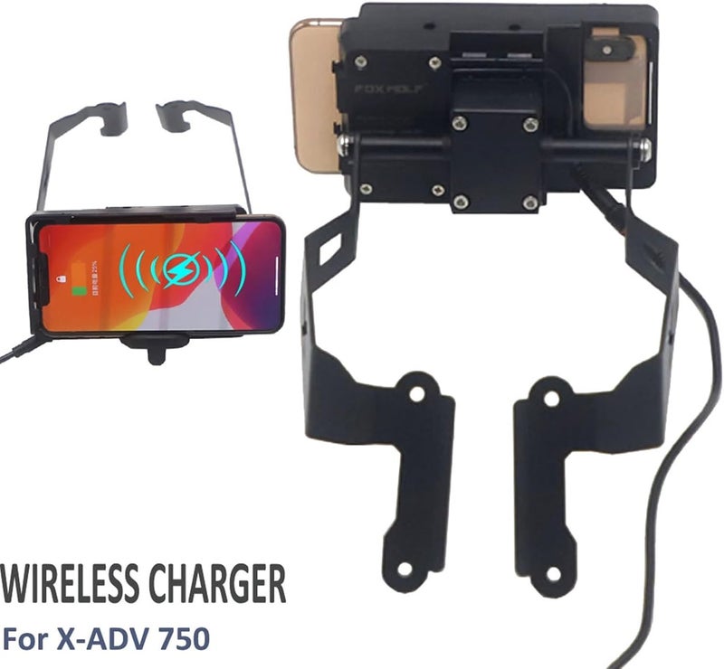 QASULER Motorcycle X-ADV 750 Phone Holder - Image 2