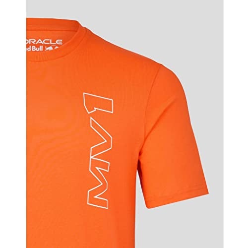 CASTORE تي شيرت سائق ماكس فيرستابن من كاستور ريد بول ريسينغ F1، برتقالي - XS - Image 4