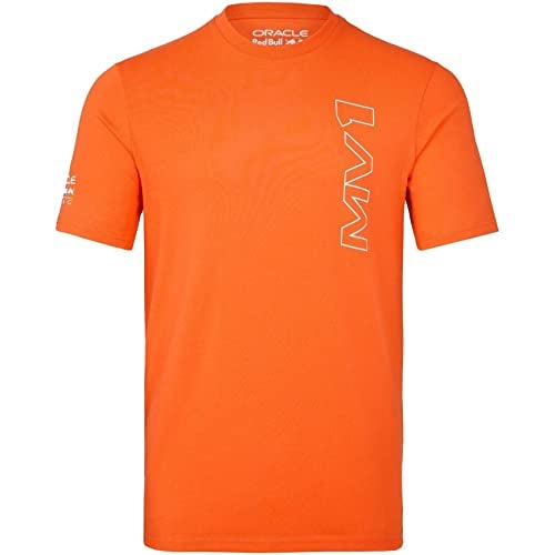 CASTORE تي شيرت سائق ماكس فيرستابن من كاستور ريد بول ريسينغ F1، برتقالي - XS - Image 1