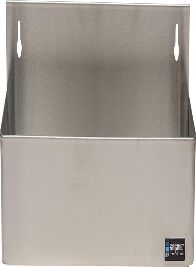 سان جامار سكة سان جامار السريعة بسعة 5 كوارت للمطابخ والحانات والمطاعم، مصنوعة من الفولاذ المقاوم للصدأ، 22.25 بوصة، فضية اللون - Image 2