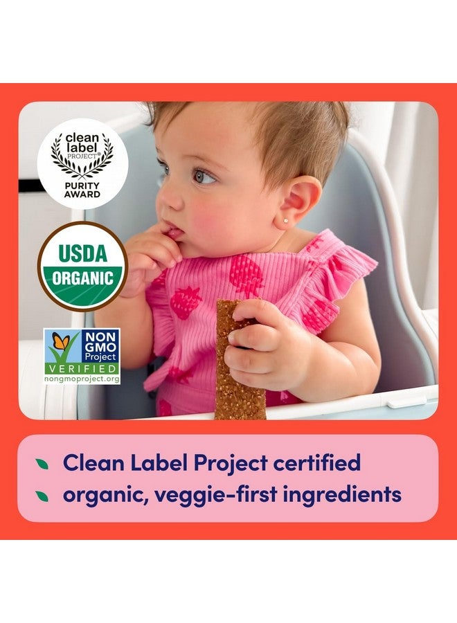 Cerebelly Toddler Snack Bars | Organic Strawberry Beet Smart Bars | Healthy Snack for Kids | 16 Brain-supporting Nutrients, Gluten Free, Nut Free, No Added Sugar | Pack of 30 - Image 3