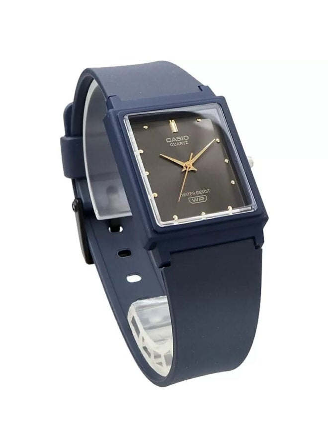 Casio Men's Watch - MQ-38UC-2A1DF Black Dial, Blue Band - Image 2