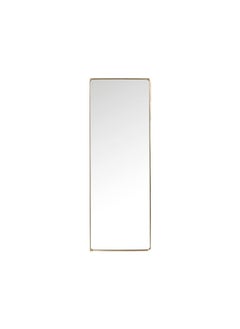 Mirror Curve Rectangular Brass
