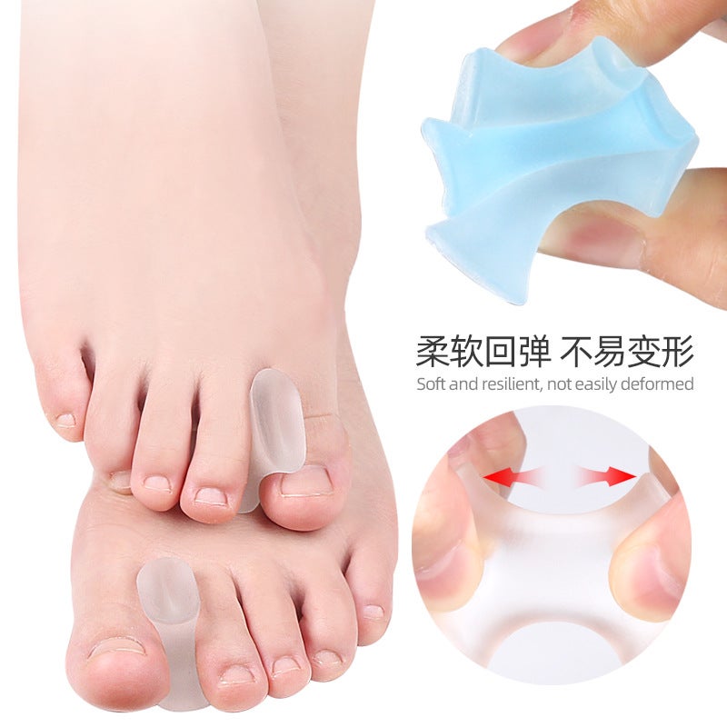 Toe Separator In Large, Medium, And Small Sizes, Sebs Adjustable Toe Valgus Corrector For Overlapping Toes, Can Be Worn With Shoes - Image 4