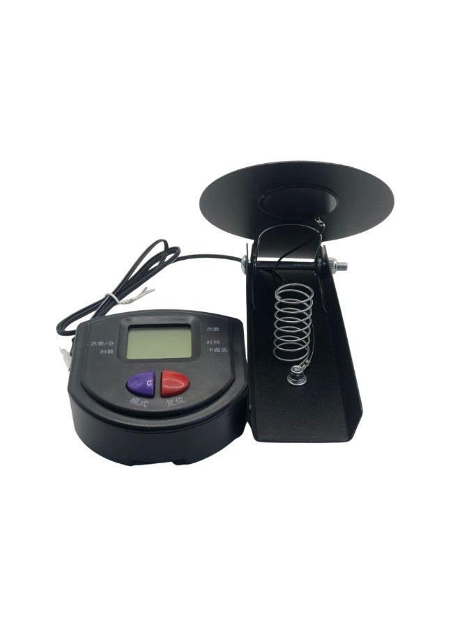 ديروي جهاز متعدد الوظائف للقفز العالي وتدريب القفز العمودي للأطفال مزود بشاشة LED رقمية أوتوماتيكية ذكية | مستشعر لمس قابل للتعديل مثبت على الحائط لنمو الطول والتدريب الرياضي وتمارين كرة السلة (سبائك ألومنيوم متينة) - Image 5