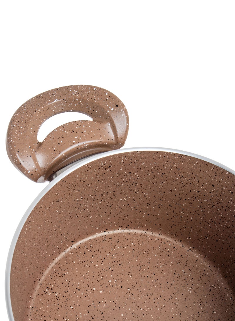 دانيا طقم قدور غرانيت تركي عدد القطع 13 قطعة مع غطاء ستانلس استيل - Image 2