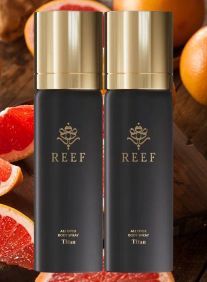 ريف 2 قطع بخاخ جسم تايتن 125مل - Image 1