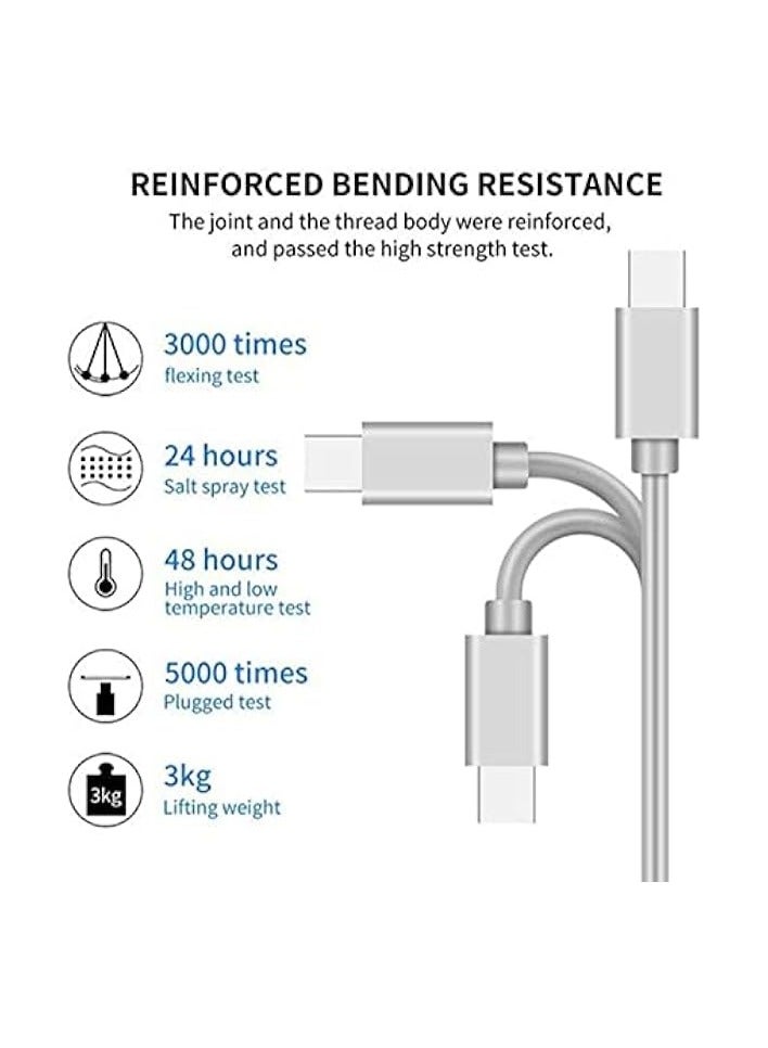 KASTWAVE 3 in 1 Multi USB Charger Cable Retractable Multiple Charging Cord Adapter with Phone Mini Type C Micro USB Port Connectors Compatible with Cell Phones Tablets Universal Use - Image 4