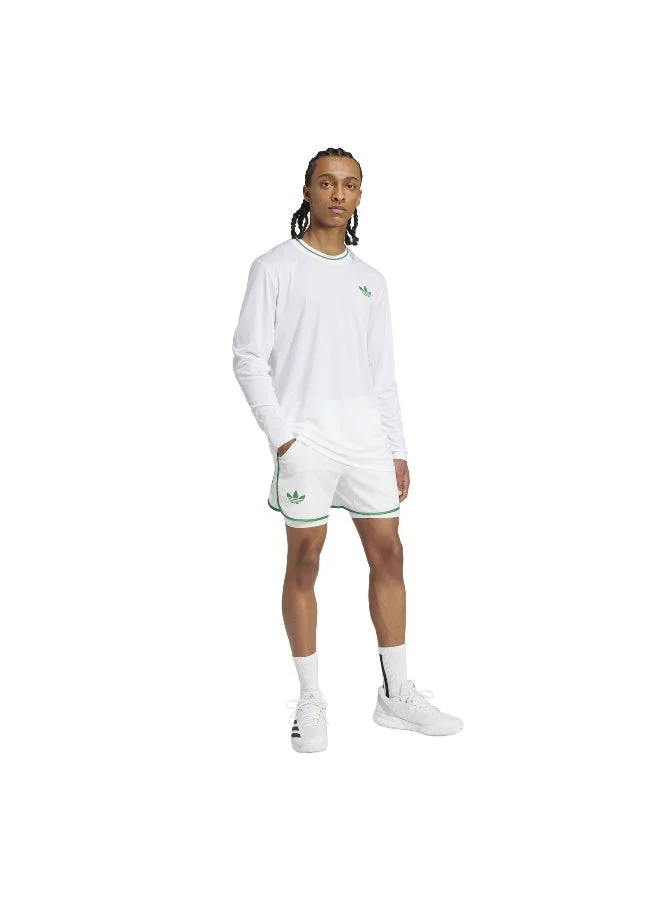 Adidas WHITE Tennis Climacool Long Sleeve Tee Pro for Men | Best Price UAE