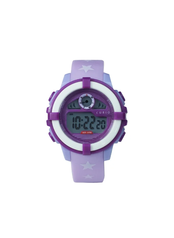 Curio Kids's Plastic Digital Watch CU-8210L-4 - 36 mm