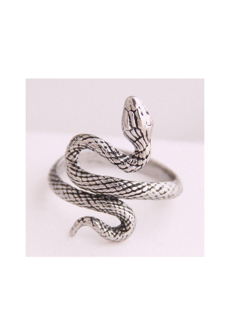 Punk Snake Animal Retro Exaggerated Ring - Image 3