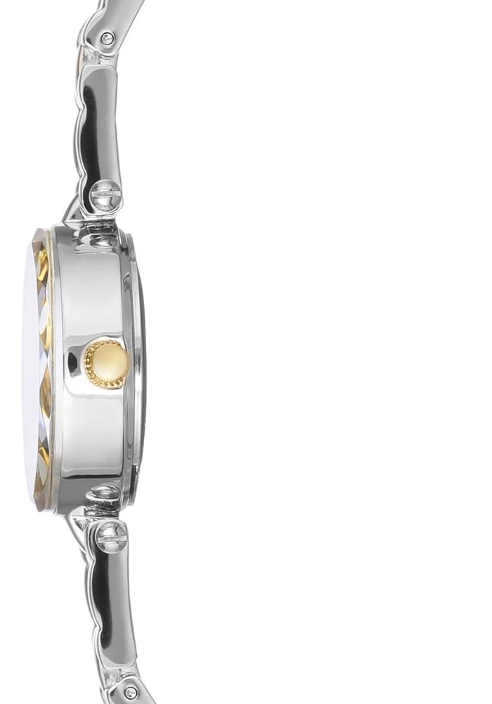 Anne Klein Women's Analog Quartz Watch with Two-Tone Alloy Strap - AK/3121MPTT - Image 2