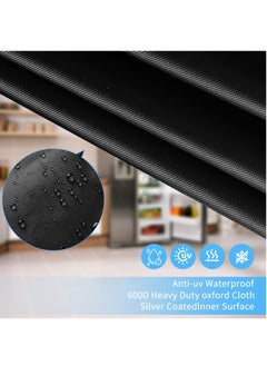 Upright Freezer Cover , 420D Oxford mini fridge cover Protection for Outdoor Refrigerator Waterproof, Dustproof,Sun-Proof - pzsku/ZFA0F62F1F4EC82B2E59AZ/45/_/1722395930/ab5208b9-b4cf-435c-85bf-756e03985fa5