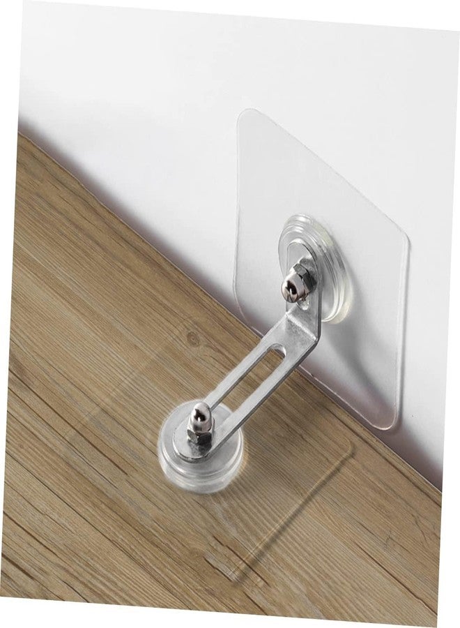 SIMESTICH 4 PCS No-Drill Adhesive Furniture Wall Anchors - Anti-Tip Straps Kit for Baby Proofing - Secure Bookshelf, Dresser, Cabinet, or TV Stand to Wall for Child Safety - Image 4