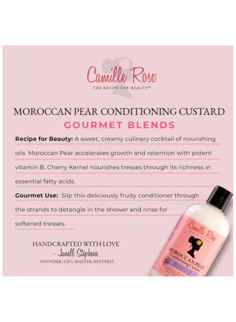Camille Rose Naturals Moroccan Pear Conditioning Custard 12oz - Image 3