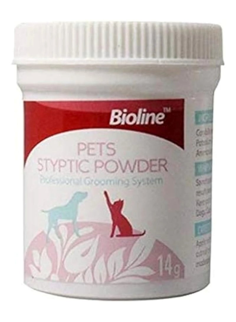 Bioline Pets Styptic Powder (Blood Stopper) – 14g - Image 1
