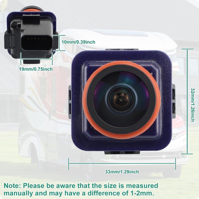 GreenYi EG1Z-19G490-A Rear View Backup Camera for Ford Taurus/Taurus SHO/Taurus Police (2013-2019) - Image 2