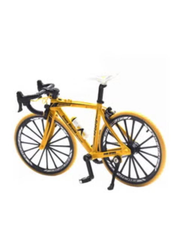 1:8 Alloy Folding Mountain Bike Model 20x13cm - Image 1