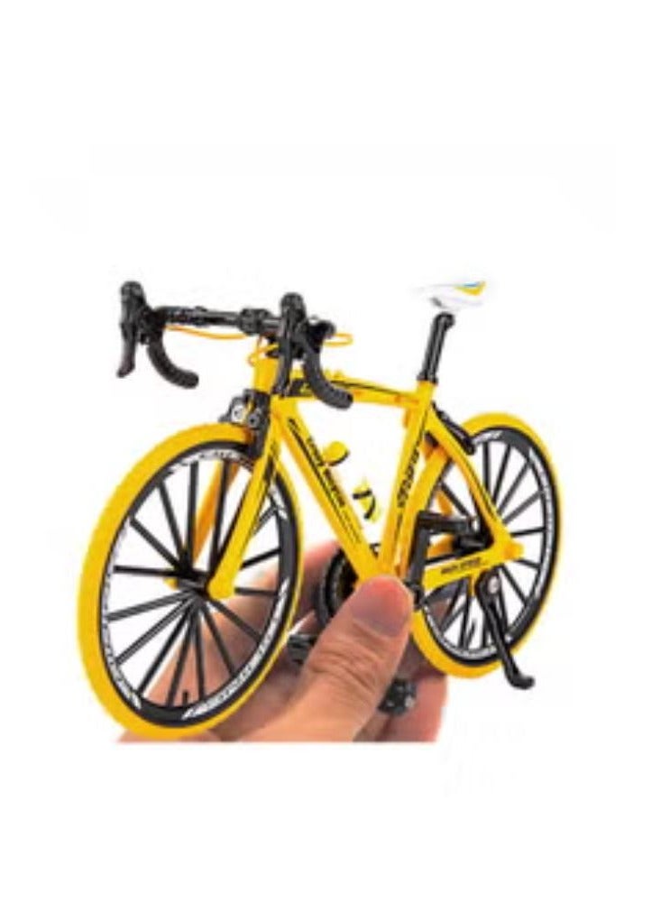 1:8 Alloy Folding Mountain Bike Model 20x13cm - Image 2