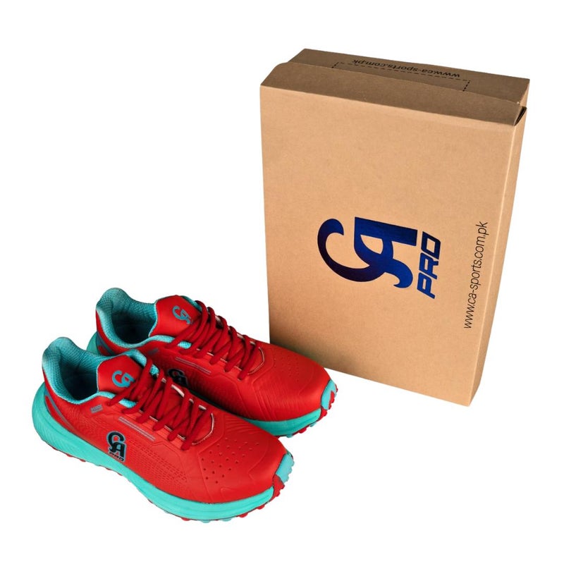 CA Cricket Arabia Pro Boost Red Cricket Shoes, UK 11 / EU 45 - Image 5