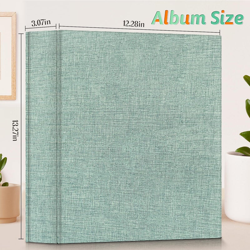 Popotop Photo Album 4x6 1000 Pockets for Wedding Gifts Linen Hardcover Picture Albums for Family Anniversary Baby Vacation Pictures - Image 5